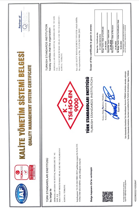 deresal iso 9000